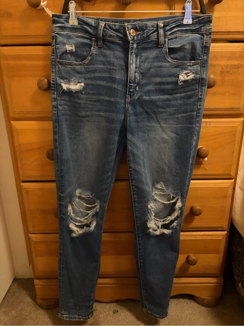 AE Ripped Jeggings - Picture 2 of 8